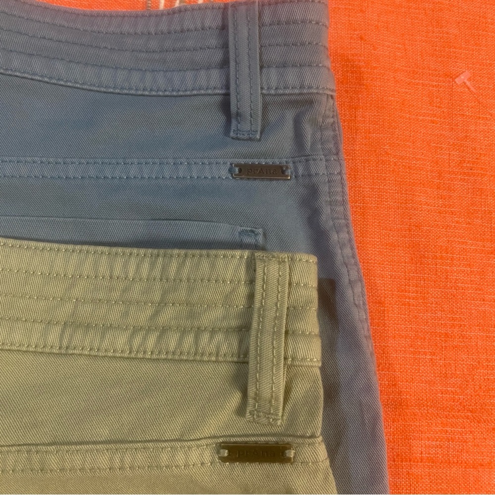 Prana Sancho Short Women’s Size 12 Organic Cotton Fair Trade Outdoor 2pc - Picture 6 of 9